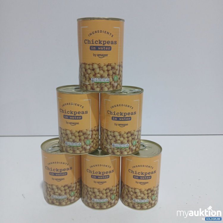 Artikel Nr. 834682: Amazon Chickpeas 6x400g