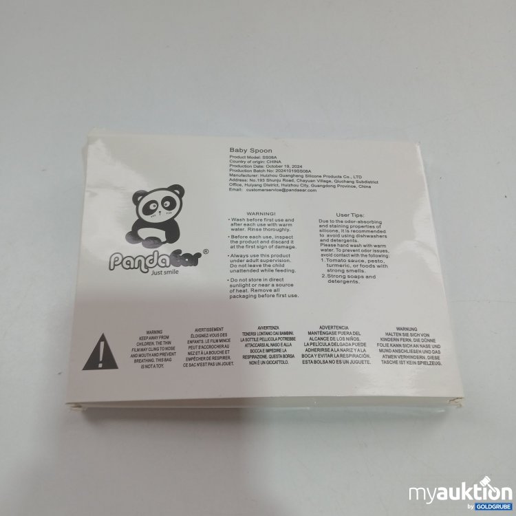 Artikel Nr. 848682 Artikel Nr. 848682: PandaEar Baby Spoon 6 Stück