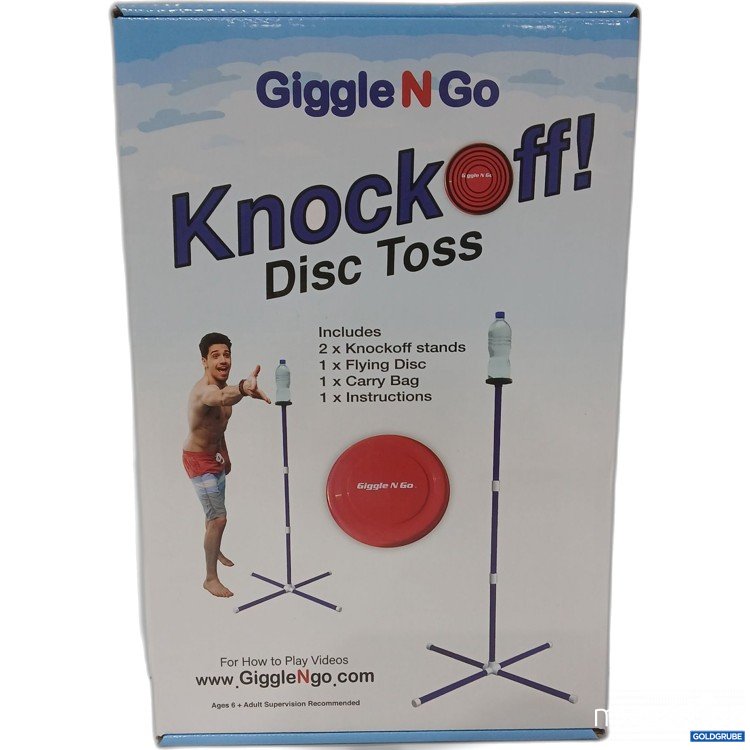 Artikel Nr. 929682: Giggle N Go Knockoff Disc Toss, Model.No. Giggle-Disc-22, Art.No. X001TEI8KL