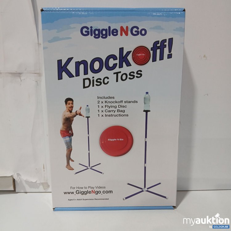 Artikel Nr. 929682: Giggle N Go Knockoff Disc Toss, Model.No. Giggle-Disc-22, Art.No. X001TEI8KL