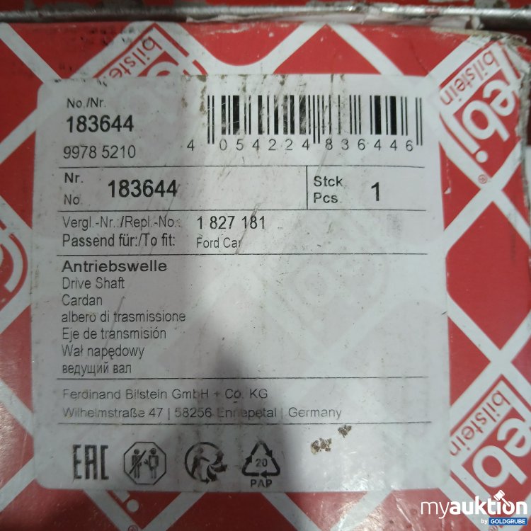 Artikel Nr. 951682: Febi Antriebswelle Ford 183644 