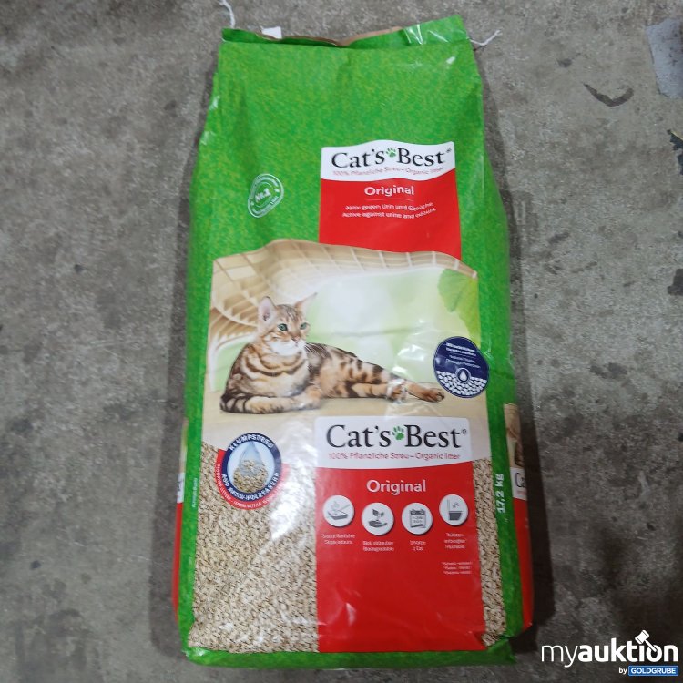 Artikel Nr. 957682: Cat's Best 100% Pflanzliches Streu 17.2kg 
