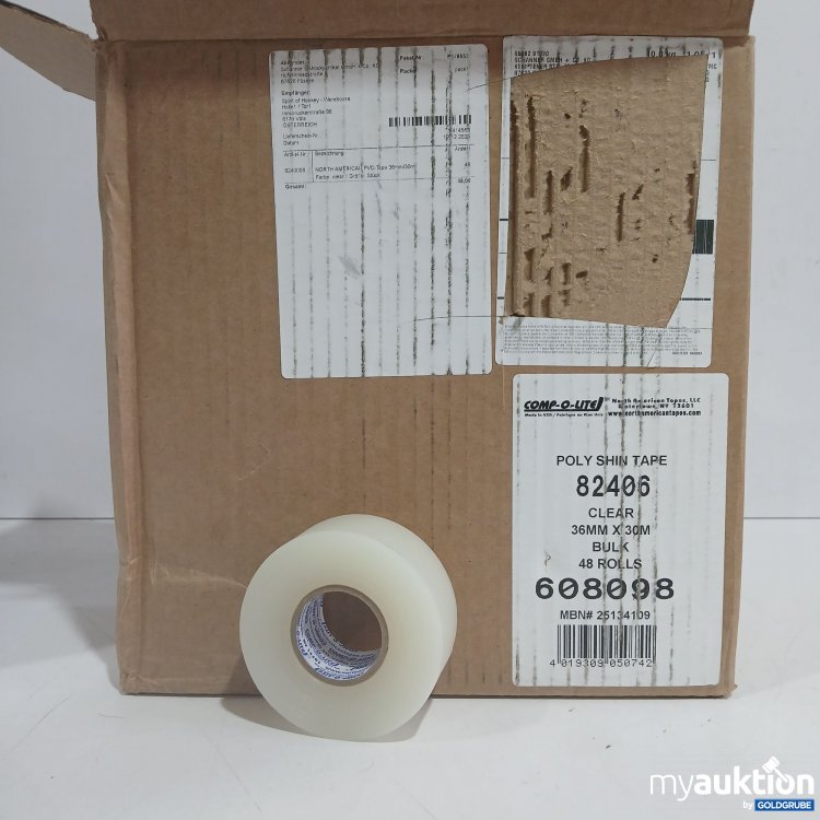 Artikel Nr. 968682: Comp-o-lite Poly Shin Tape clear 36mm x 30m 47Rollen 