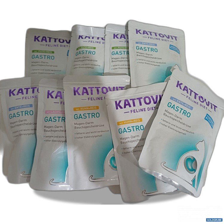 Artikel Nr. 985682: Kattovit Feline Diet Gastro, diverse Sorten, 9x85g
