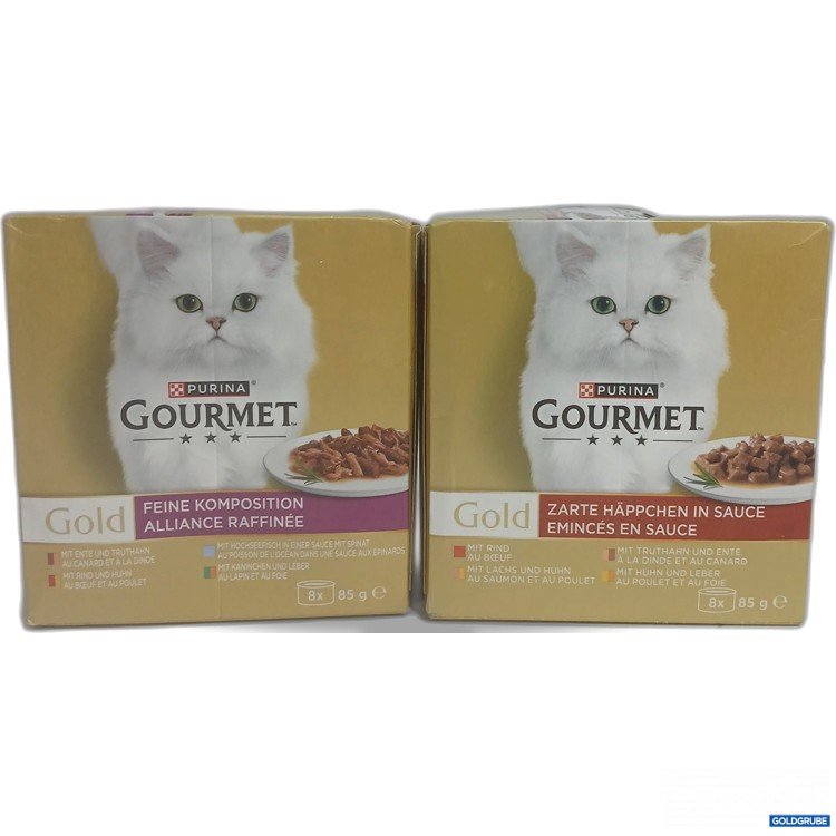 Artikel Nr. 996682: Purina Gourmet Feine Komposition + zarte Häppchen in Sauce je 8x85g 