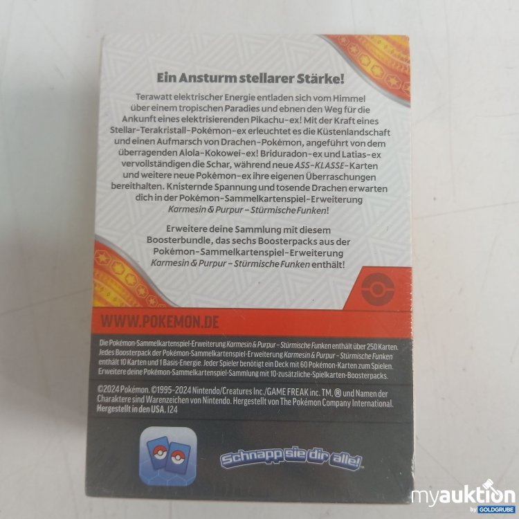 Artikel Nr. 525683: Pokemon Sammelkarten Stürmische Funken