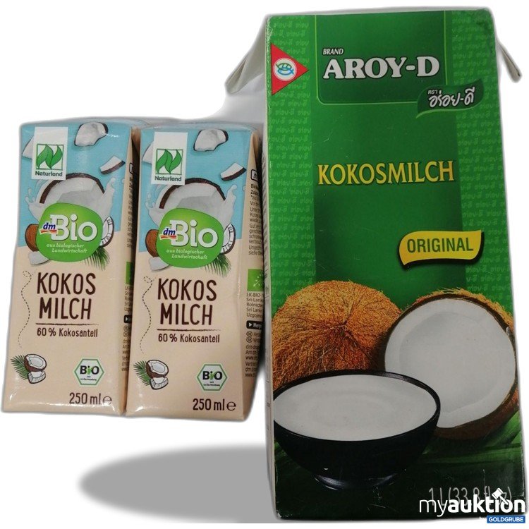 Artikel Nr. 889683: Diverse Kokosmilch 1x1L 2x250ml