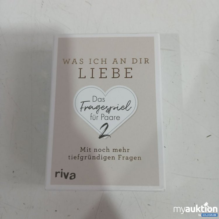 Artikel Nr. 910683: riva Was ich an dir liebe Das Fragespiel für Paare 2