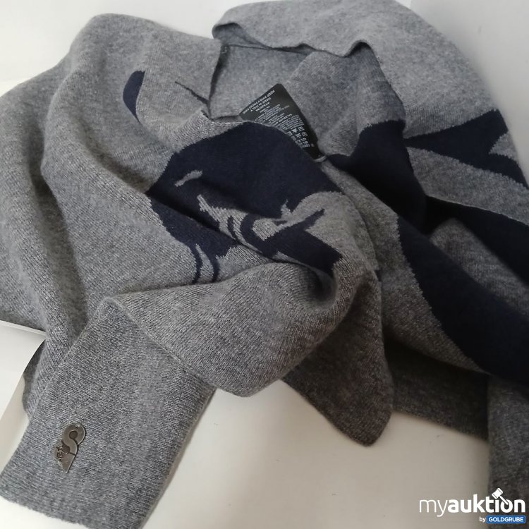 Artikel Nr. 920683: Alpha  Tauri Schal Grau Blau ohne Etikett