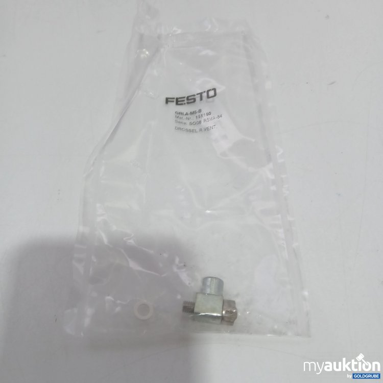 Artikel Nr. 439684 Artikel Nr. 439684: Festo Drosselventil 151160 GRLA-M5-B