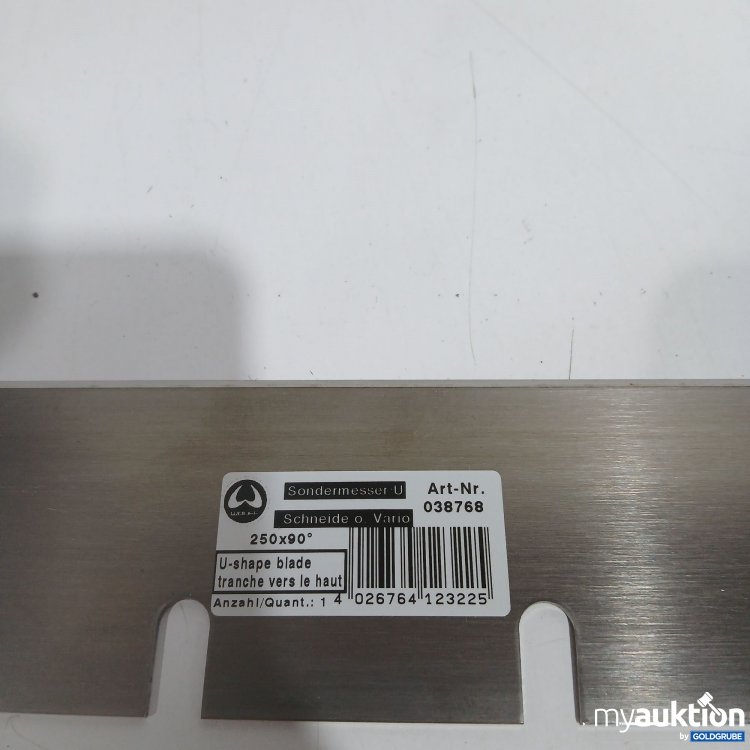 Artikel Nr. 441684: Wolff Sondermesser U 038768 250x90° 
