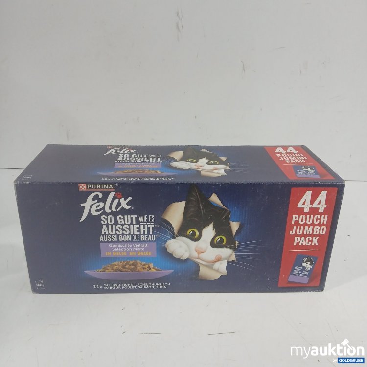Artikel Nr. 465684 Artikel Nr. 465684: Purina Felix Katzenfutter Gemischte Vielfalt in Gelee 44x85g