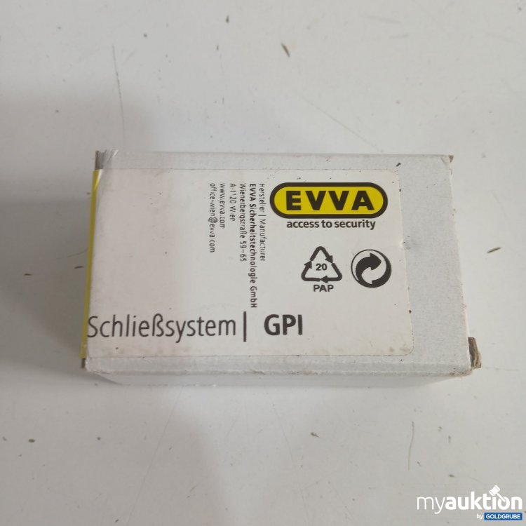 Artikel Nr. 477684: EVVA Schließsystem GPI DZ 31/36 OA NI