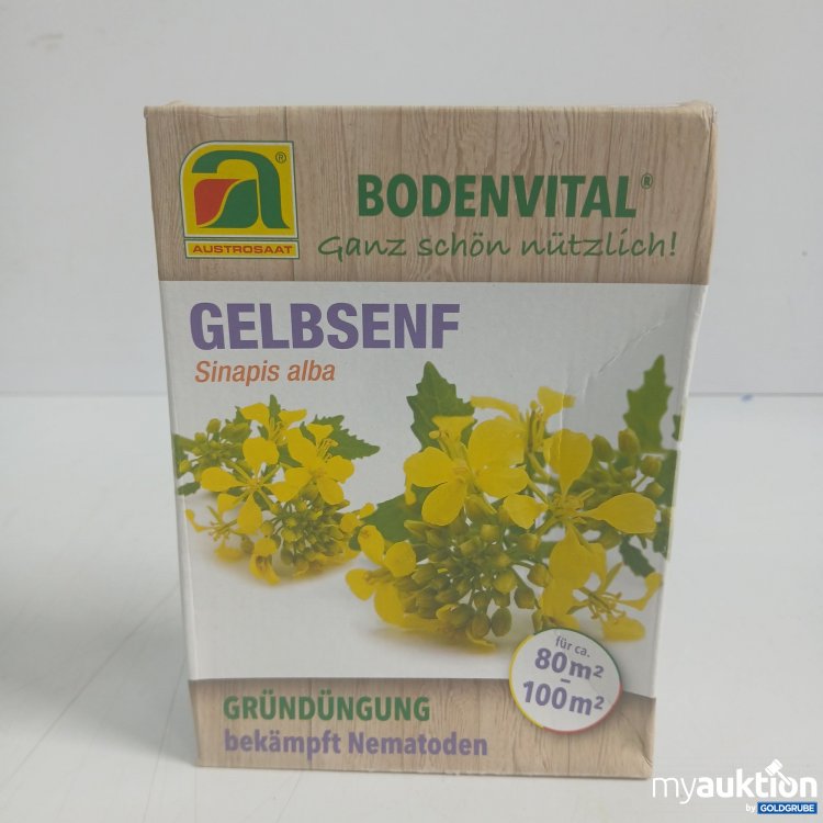 Artikel Nr. 525684: Bodenvital Gelbsenf Gründüngung bekämpft Nematoden 400g