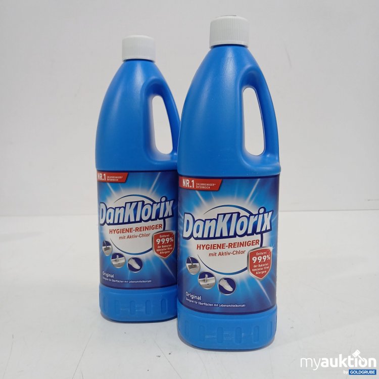 Artikel Nr. 870684: DanKlorix Hygiene-Reiniger 2x 1,5l