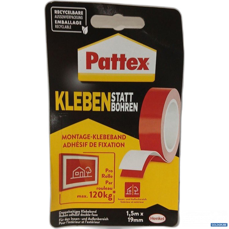 Artikel Nr. 883684: Pattex Kleben statt  Bohren 1.5mx19mm