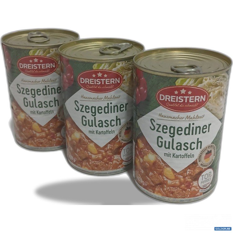Artikel Nr. 884684: Dreistern Szegediner Gulasch mit Kartoffeln 400g