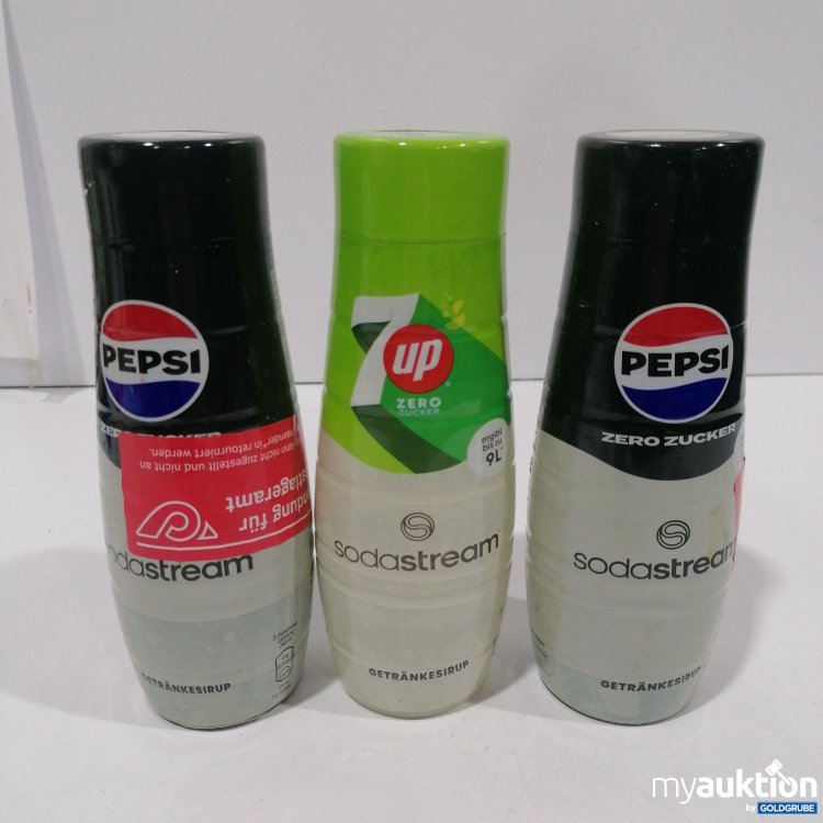 Artikel Nr. 896684 Artikel Nr. 896684: Sodastream Getränkesirup 2xPepsi 1x 7up 3x440ml