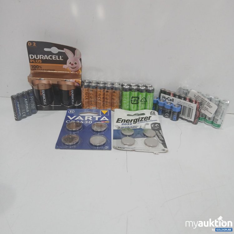 Artikel Nr. 897684: Diverse Alkaline Batterien verschiedene Grössen 50 Stück