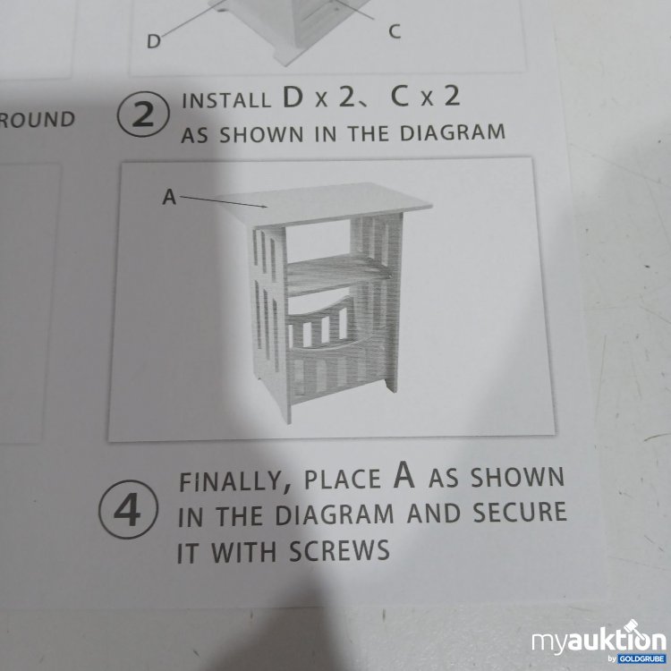 Artikel Nr. 899684: Mini Beistelltisch 