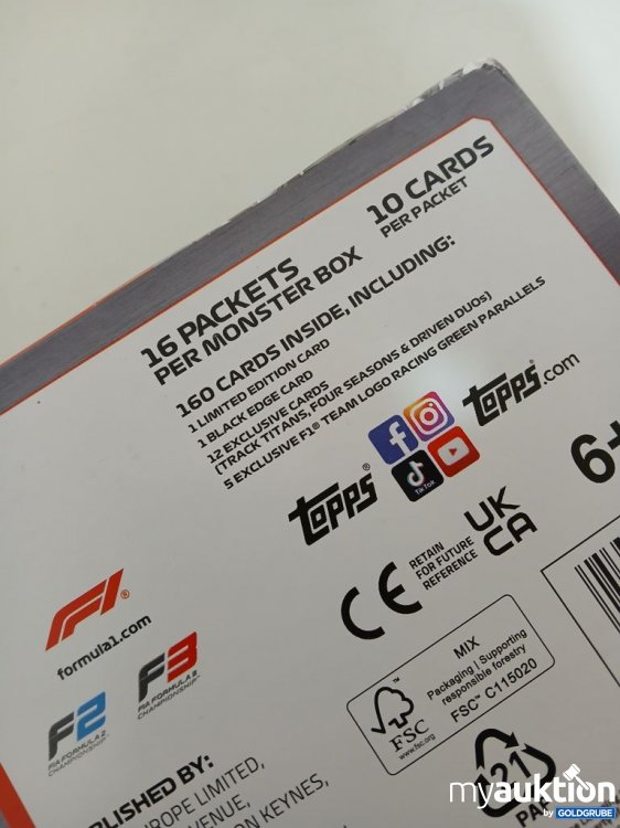 Artikel Nr. 933684 Artikel Nr. 933684: F1 Turbo Attax 2025 Kartenspiel