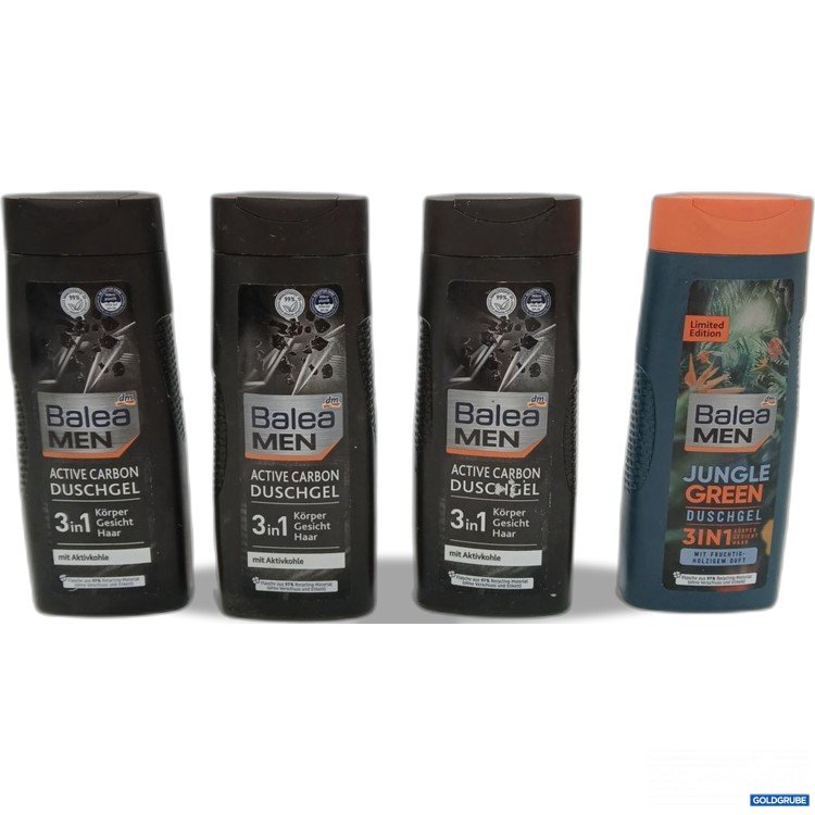 Artikel Nr. 953684: Balea Men Active Carbon und Jungle green Duschgel 3in1 4x 300ml