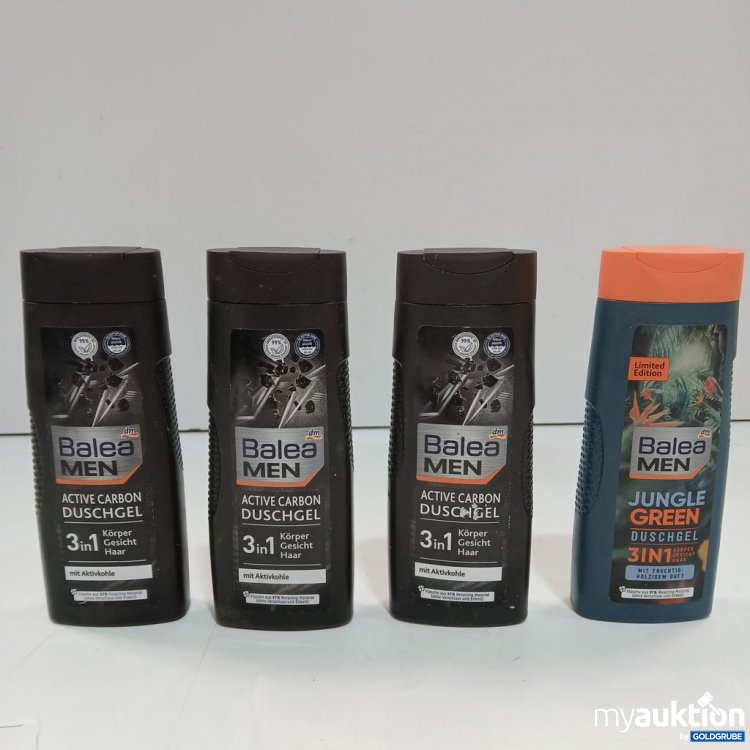 Artikel Nr. 953684: Balea Men Active Carbon und Jungle green Duschgel 3in1 4x 300ml