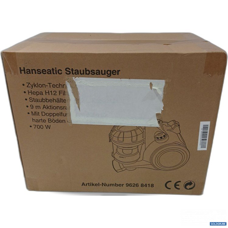 Artikel Nr. 954684: Hanseatic Zyklon Staubsauger Hepa H12 900W 9626 8418