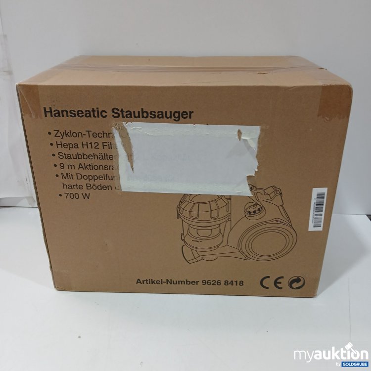 Artikel Nr. 954684: Hanseatic Zyklon Staubsauger Hepa H12 900W 9626 8418