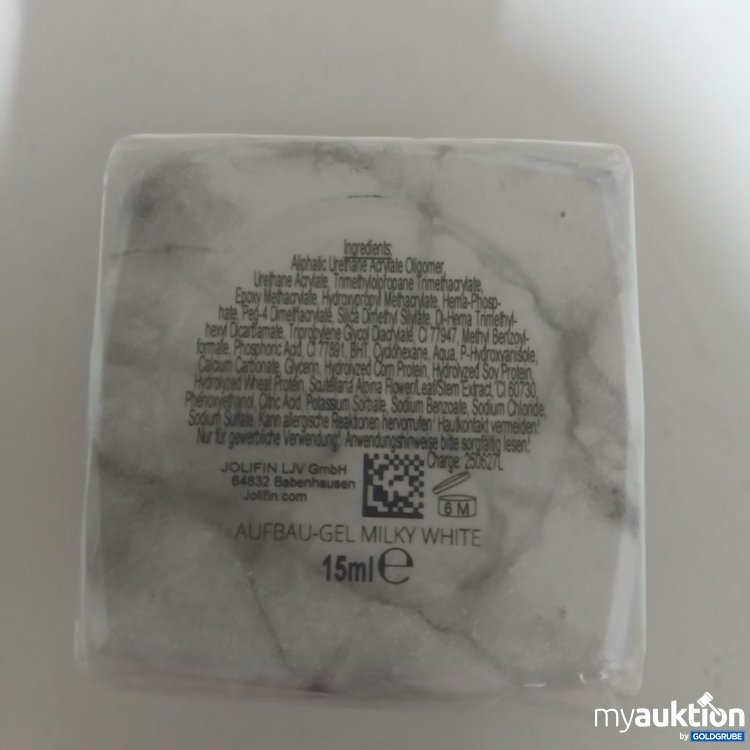 Artikel Nr. 981684 Artikel Nr. 981684: AUFBAU-GEL MILKY WHITE
