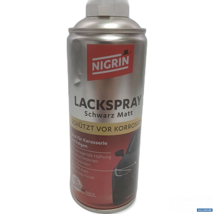 Artikel Nr. 993684 Artikel Nr. 993684: Nigrin Lackspray Schwarz Matt 400ml