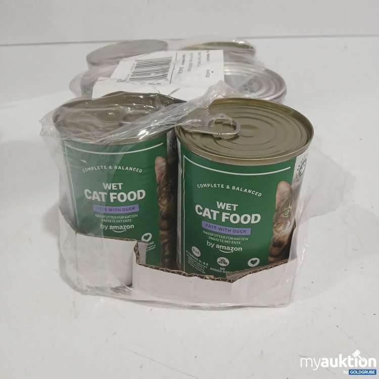 Artikel Nr. 996684: Amazon Katzenfutter Pate with Duck 6x400g 