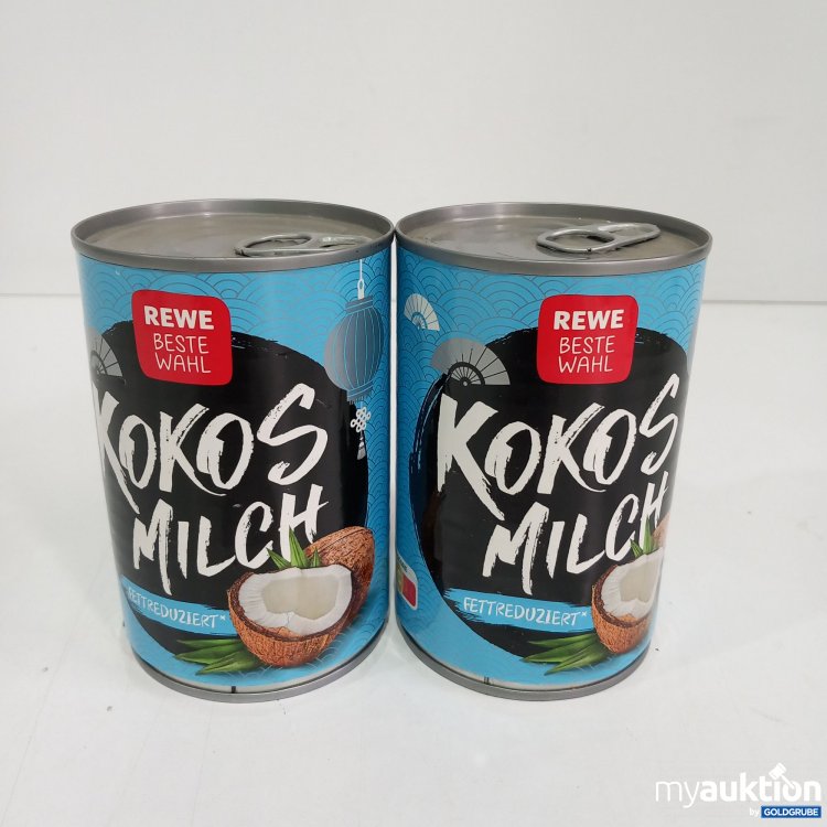 Artikel Nr. 814685: Rewe Kokosmilch 2x 400 ml