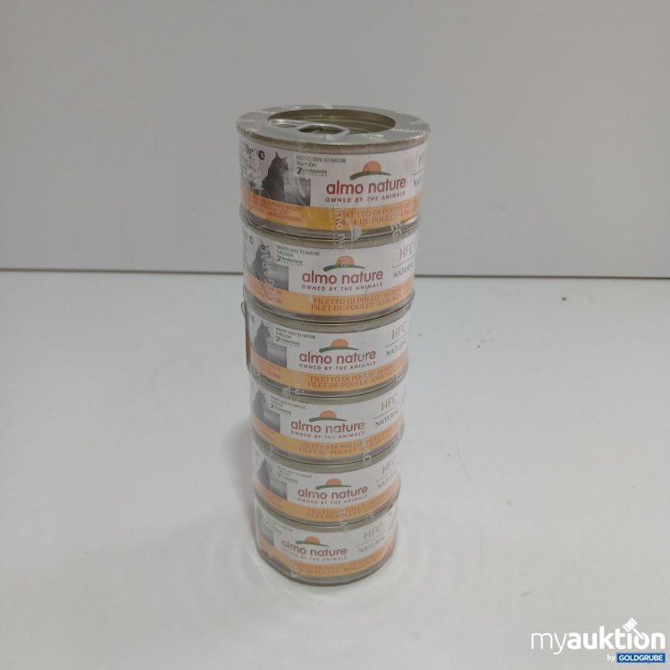 Artikel Nr. 839685 Artikel Nr. 839685: Almo Nature Katzenfutter 6x70g