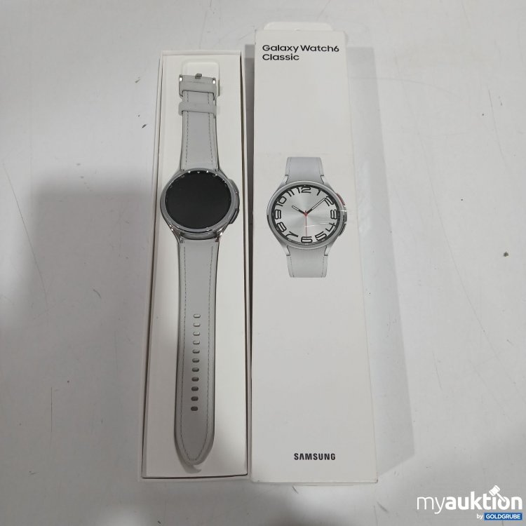 Artikel Nr. 867685 Artikel Nr. 867685: Samsung Galaxy Watch6 Classic Silver SM-R960NSZADBT