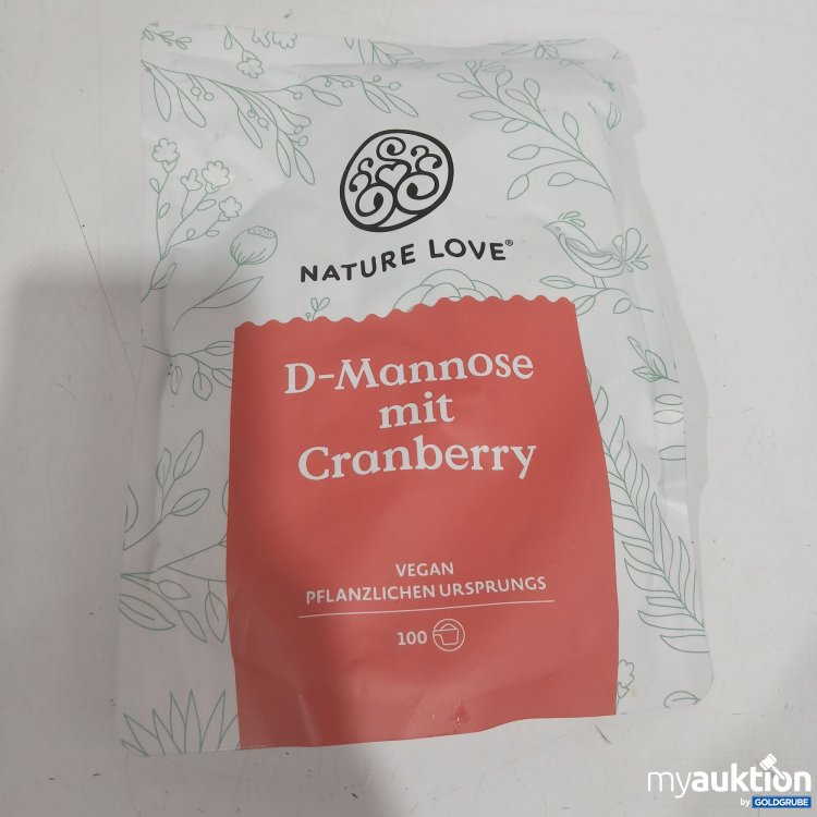 Artikel Nr. 885685 Artikel Nr. 885685: Nature Love D-Mannose mit Cranberry 250g
