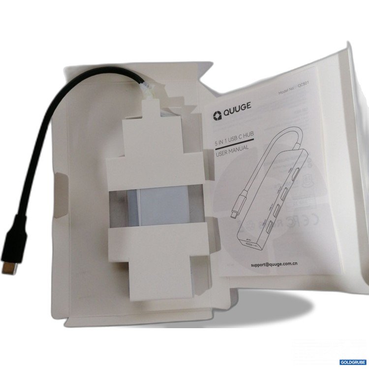 Artikel Nr. 887685: Quuge 5 in 1 USB C Hub