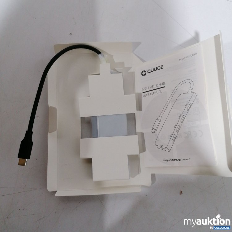 Artikel Nr. 887685: Quuge 5 in 1 USB C Hub