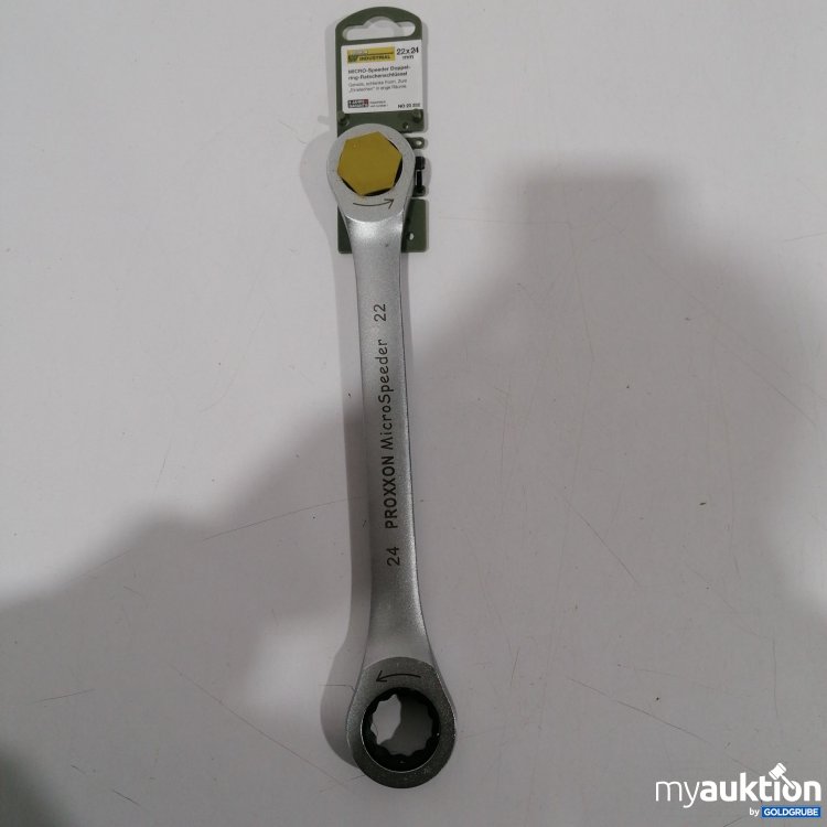 Artikel Nr. 898685 Artikel Nr. 898685: Proxon Industrial Micro Speeder Doppelring Ratschenschlüssel 2x24mm