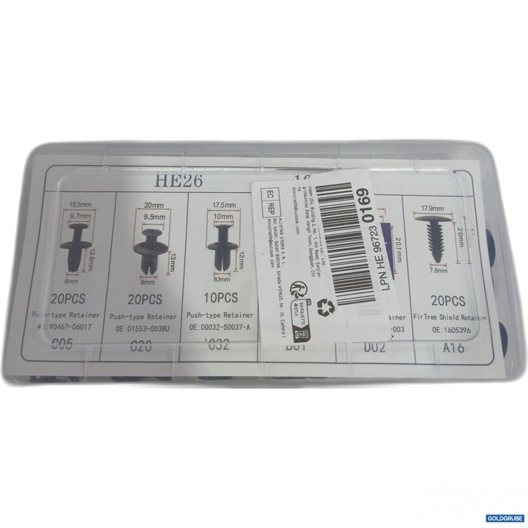 Artikel Nr. 910685: HE26 Push-type Retainer