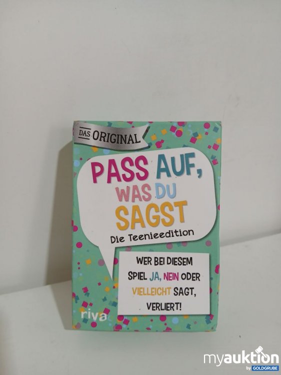 Artikel Nr. 933685: Riva Pass auf, was du sagst Die Teenieedition
