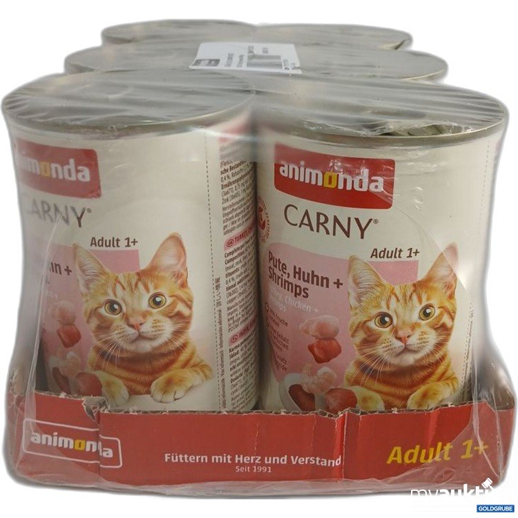 Artikel Nr. 973685: animonda CARNY Pute, Huhn + Shrimps Adult 1+ 6x400 g