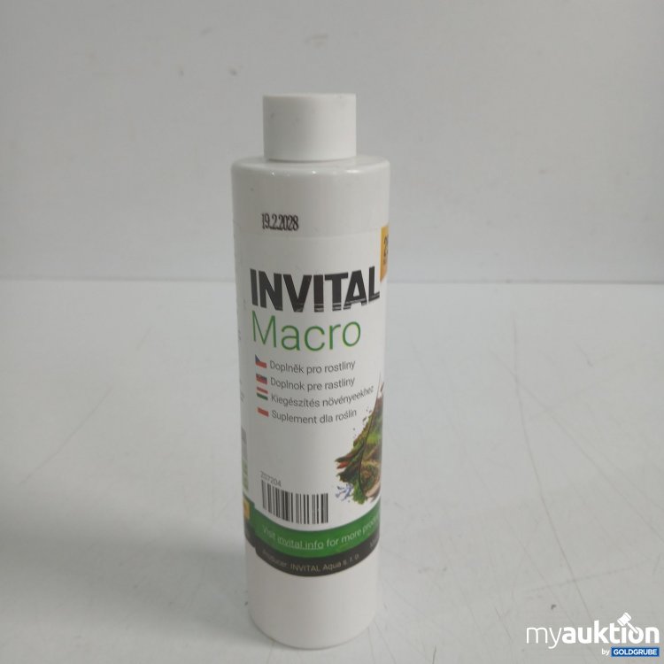 Artikel Nr. 984685 Artikel Nr. 984685: Invital Macro Dünger für Aquariumpflanzen 250ml