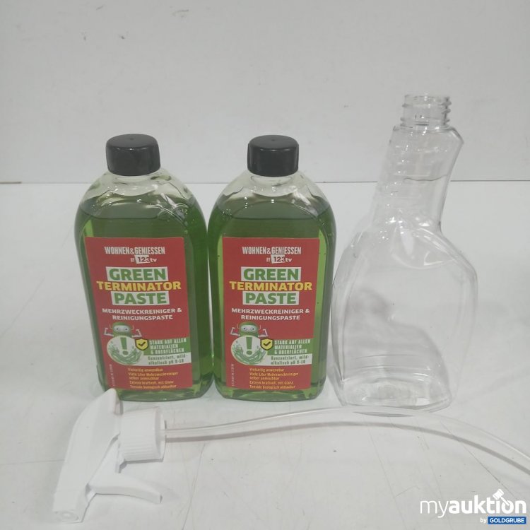 Artikel Nr. 987685 Artikel Nr. 987685: Wohnen & Genießen Green Terminator Paste Mehrzweckreiniger mit leerer Sprühflasche
