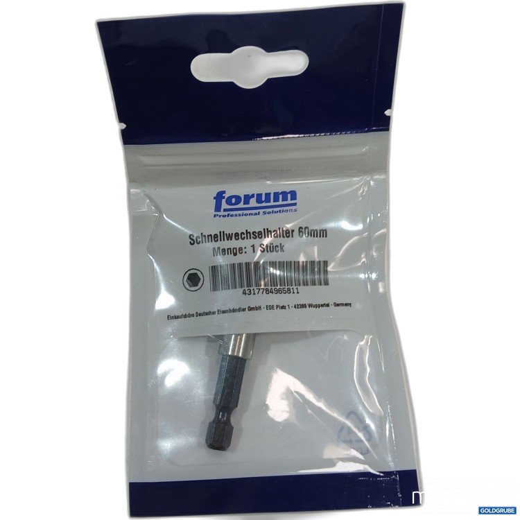 Artikel Nr. 395686: FORUM Schnellwechsel-Bithalter  für Form C+E      