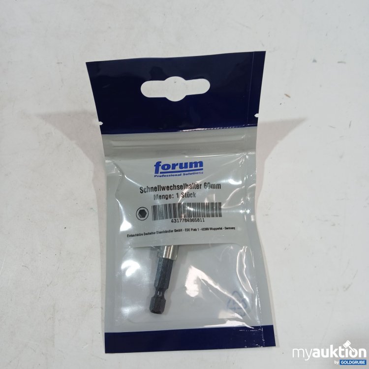 Artikel Nr. 395686: FORUM Schnellwechsel-Bithalter  für Form C+E      