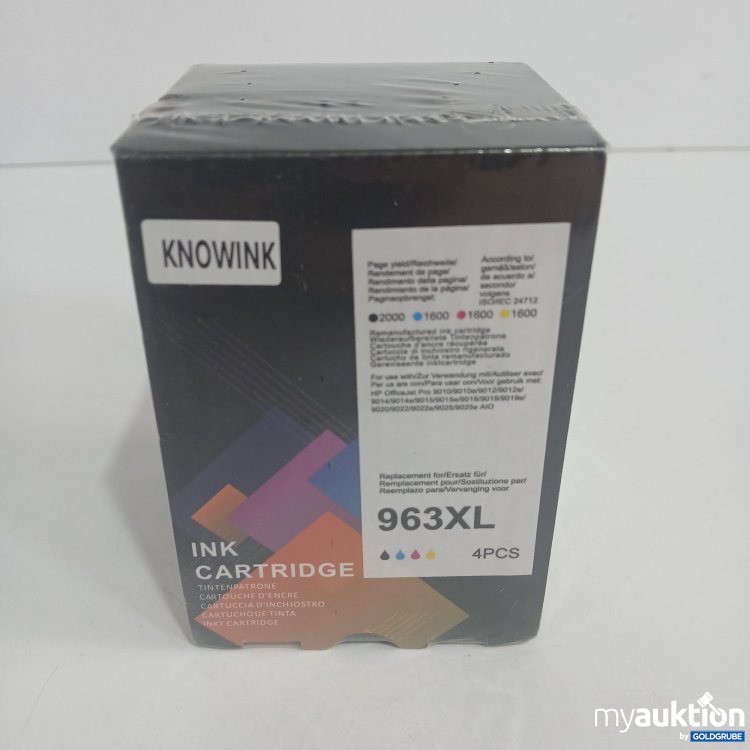 Artikel Nr. 440686 Artikel Nr. 440686: Knowink Ink Cartridge 963XL 4Stk