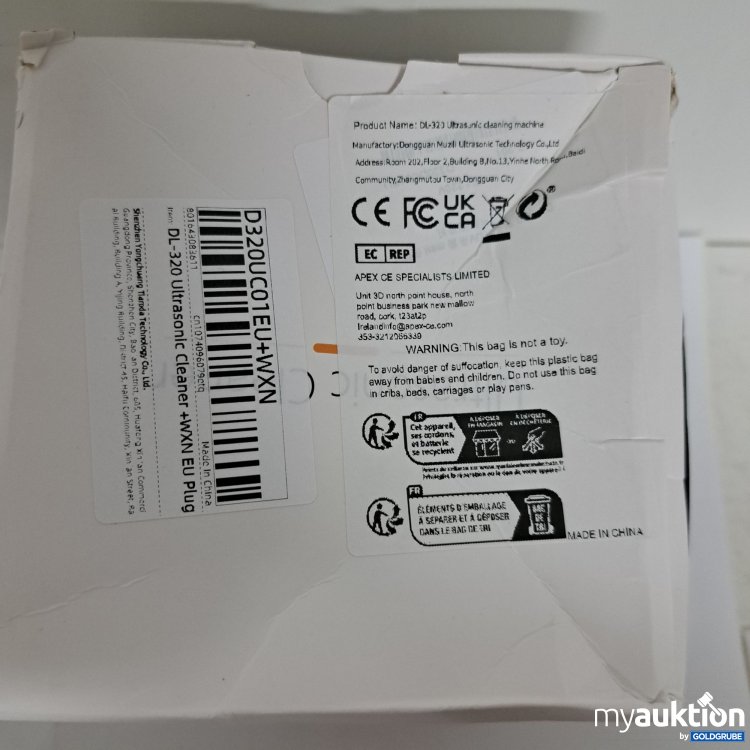 Artikel Nr. 817686 Artikel Nr. 817686: Ultrasonic Cleaner 42000Hz