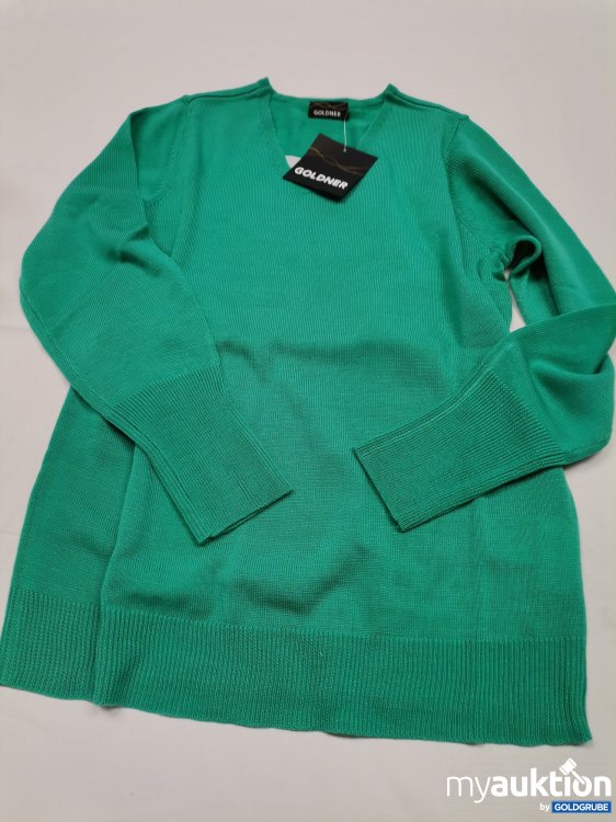 Artikel Nr. 841686: Goldner Feinstrick Pullover 
