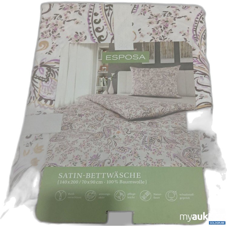 Artikel Nr. 913686 Artikel Nr. 913686: Esposa Satin-Bettwäsche 140x200/70x90cm